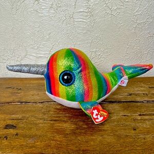 NWT Nori the Narwhal Ty Beanie Baby